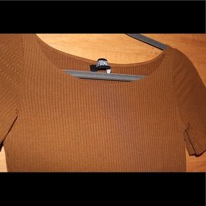 REFORMATION Brown Dress